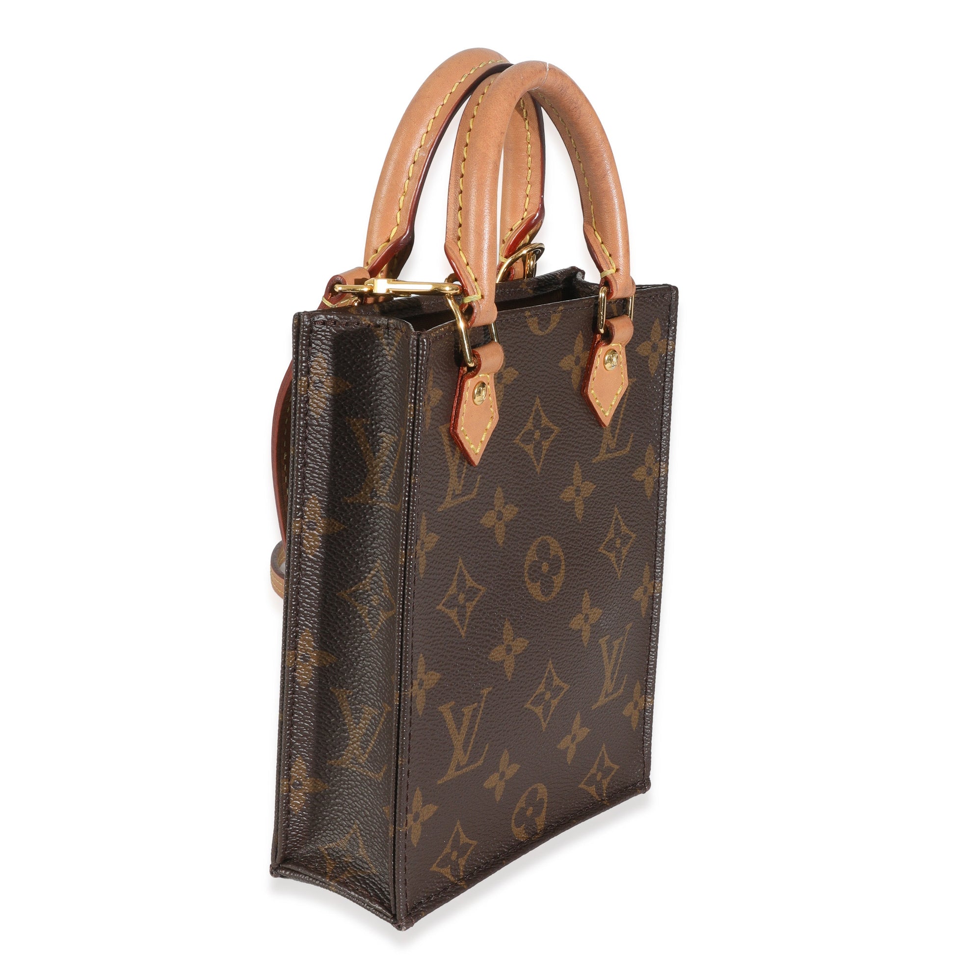 Louis Vuitton Monogram Canvas Petit Sac Plat