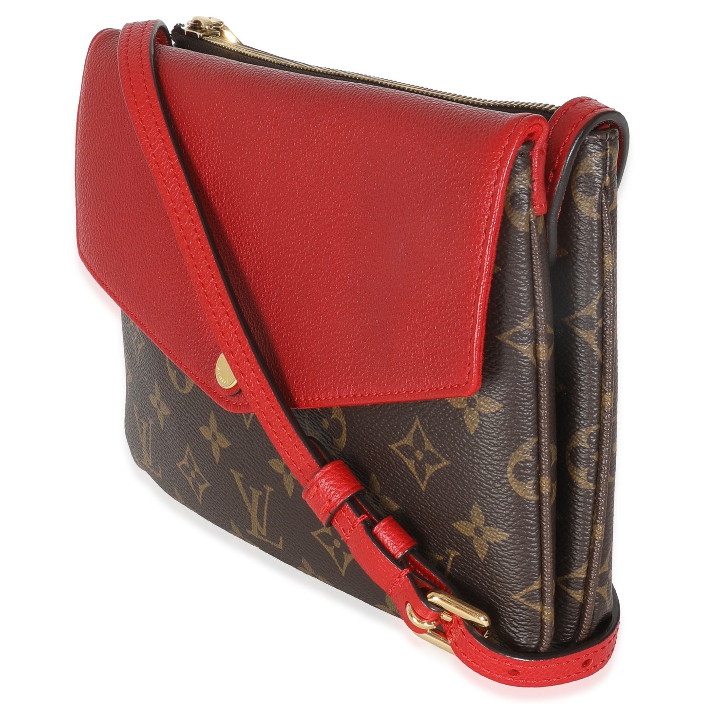 Designer Women's Crossbody Bag | Louis Vuitton Cherry Monogram Canvas Twice Pochette