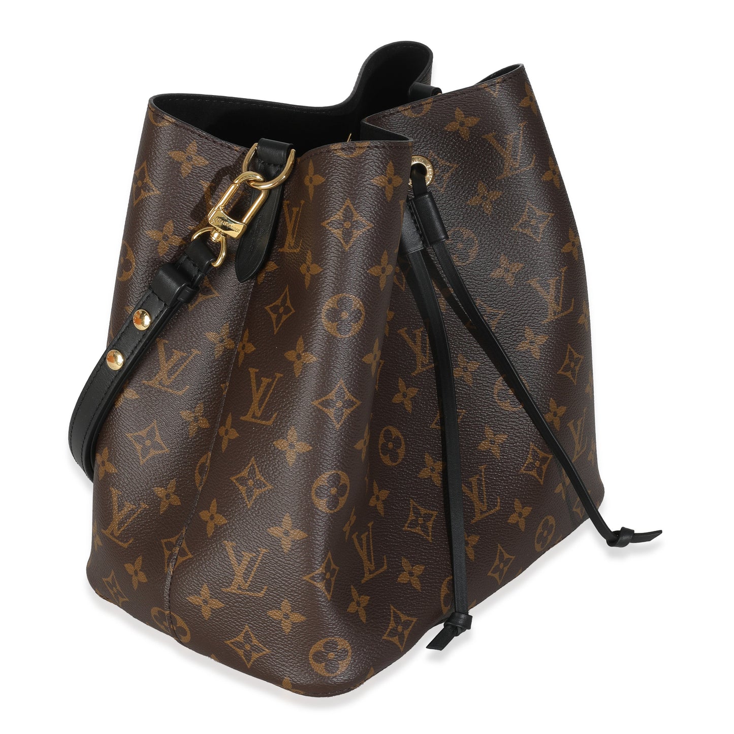 Luxury Women's Handbag | Louis Vuitton Black Monogram Canvas Neonoe MM