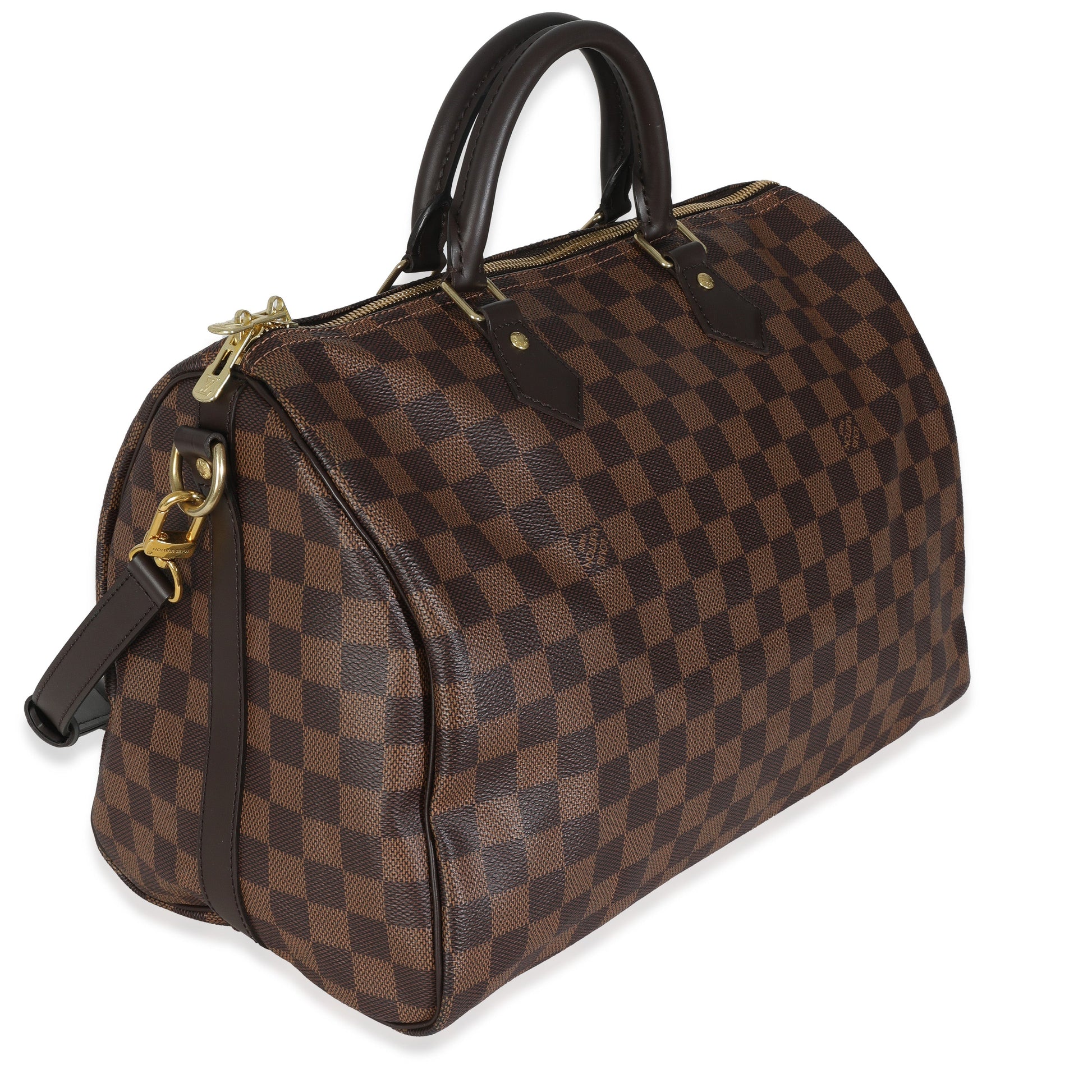 Louis Vuitton Damier Ebene Canvas Speedy Bandouliere 35