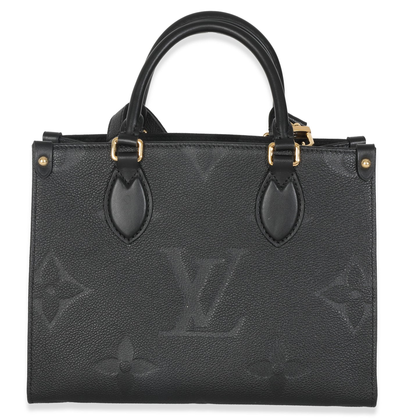 Louis Vuitton Black Giant Monogram Empreinte Onthego PM