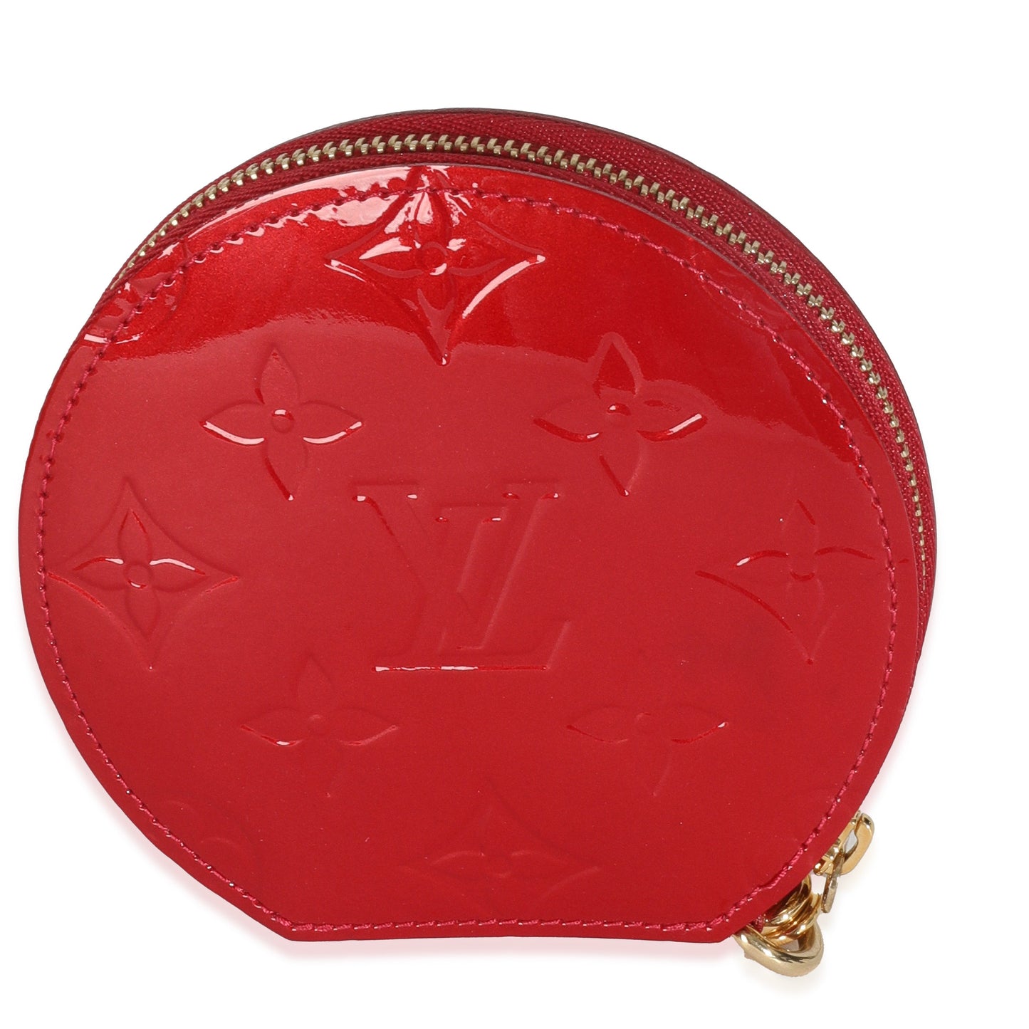 Luxury Women's Handbag | Louis Vuitton Red Monogram Vernis Porte Monnaie Chapeau