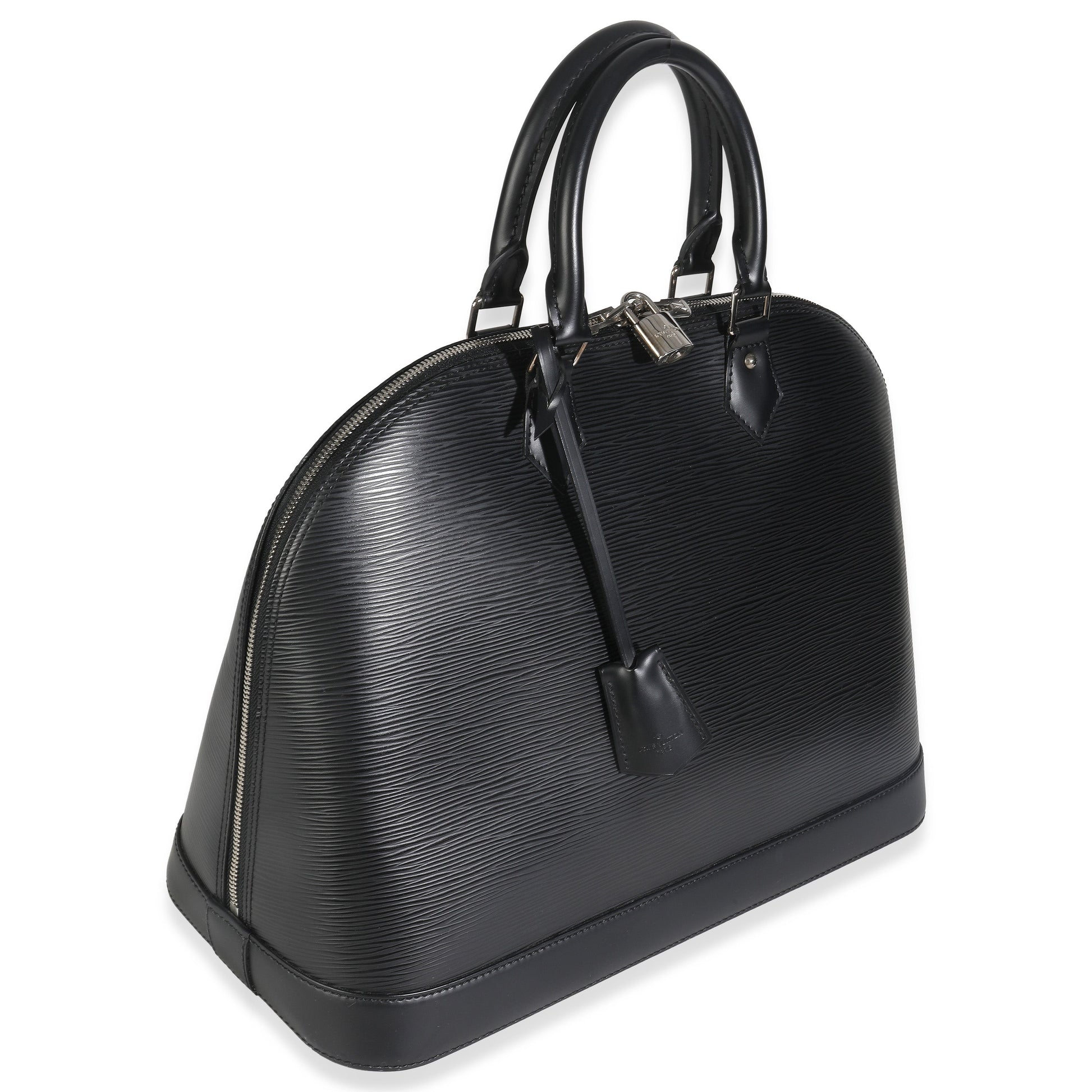 Luxury Women's Handbag | Louis Vuitton Black Epi Alma GM