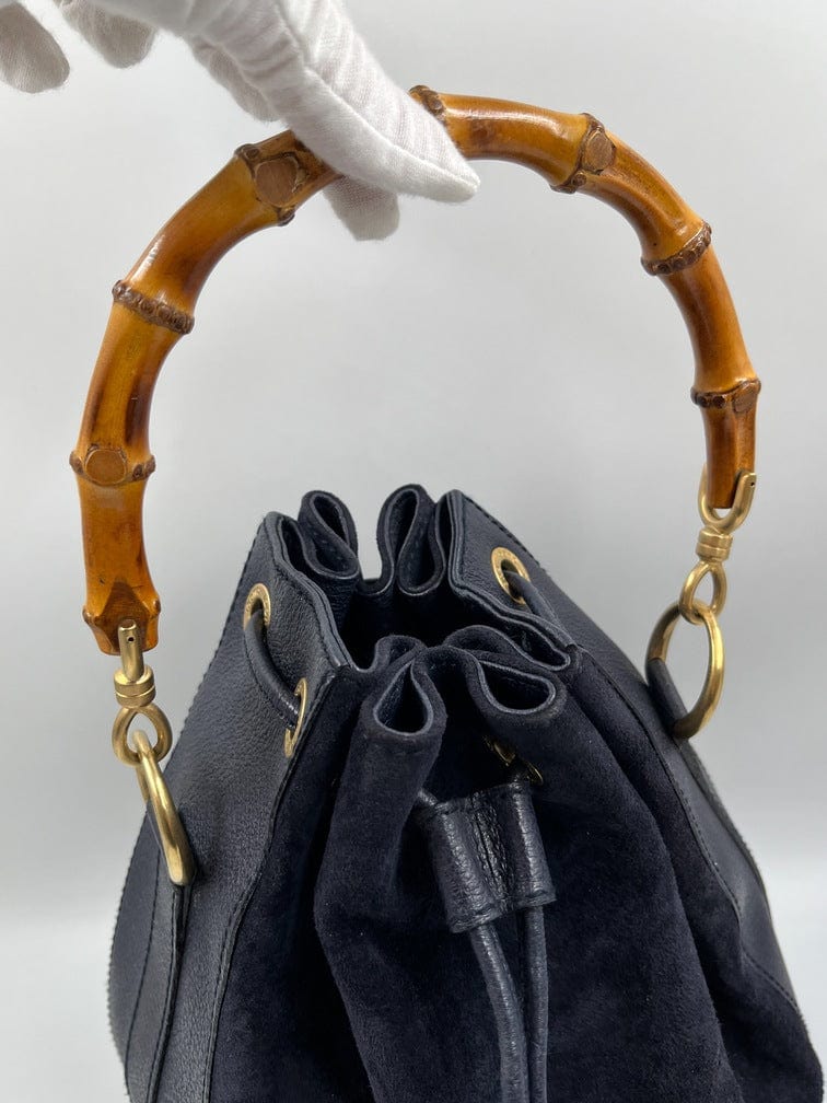 Gucci Bamboo Leather Crossbody Style 2