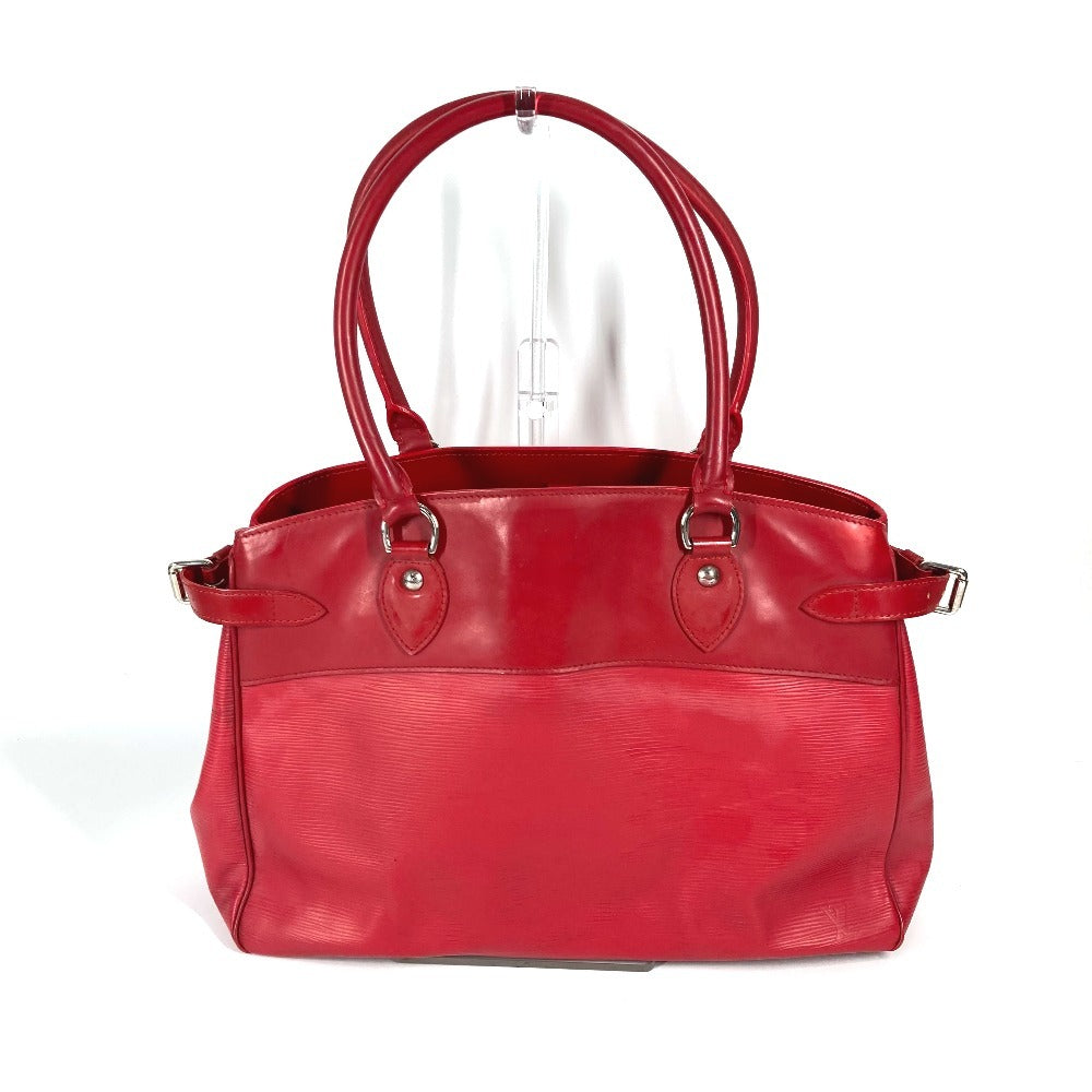LOUIS VUITTON Handbag Epi Leather Red Epi Passy PM