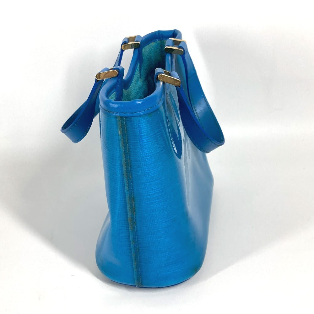 LOUIS VUITTON Handbag Plastics, Leather blue Epiplage Mini lagoon bay Women