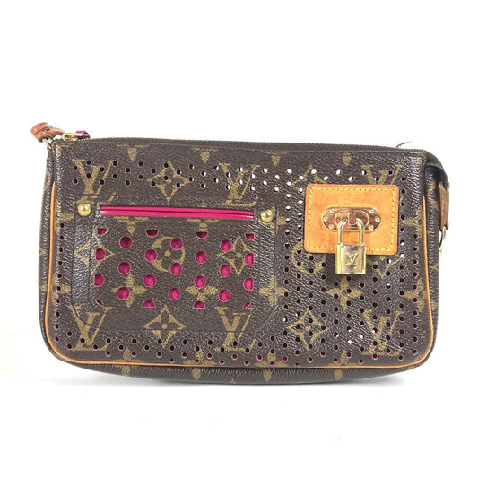 LOUIS VUITTON Shoulder Bag Monogram canvas pink Monogram Perfo Pochette Accessories Women