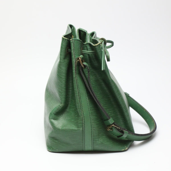 LOUIS VUITTON Shoulder Bag Epi Leather Borneo Green Petit Noe Epi purse Women