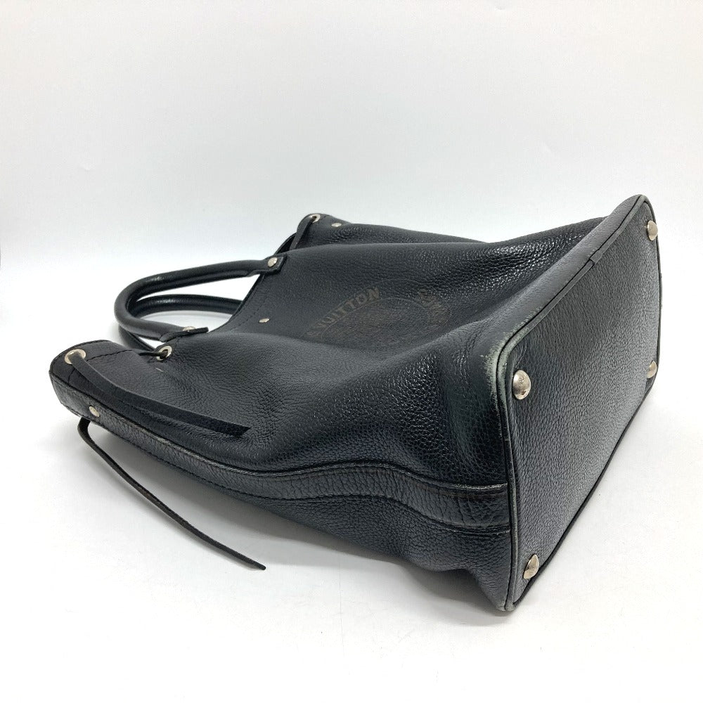 LOUIS VUITTON Tote Bag leather black Tobago T & B