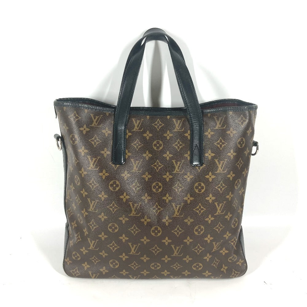 LOUIS VUITTON Tote Bag Monogram macacer canvas Brown Monogram macacer Davis mens