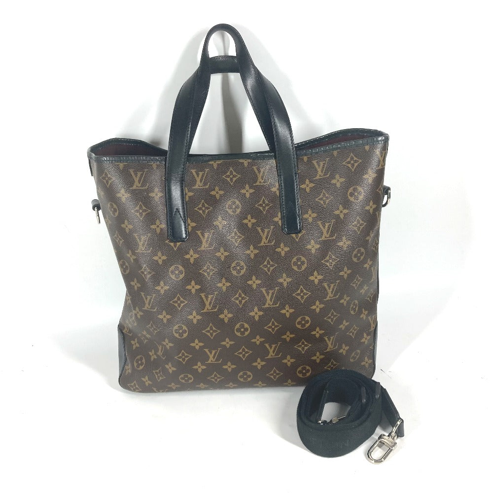 LOUIS VUITTON Tote Bag Monogram macacer canvas Brown Monogram macacer Davis mens