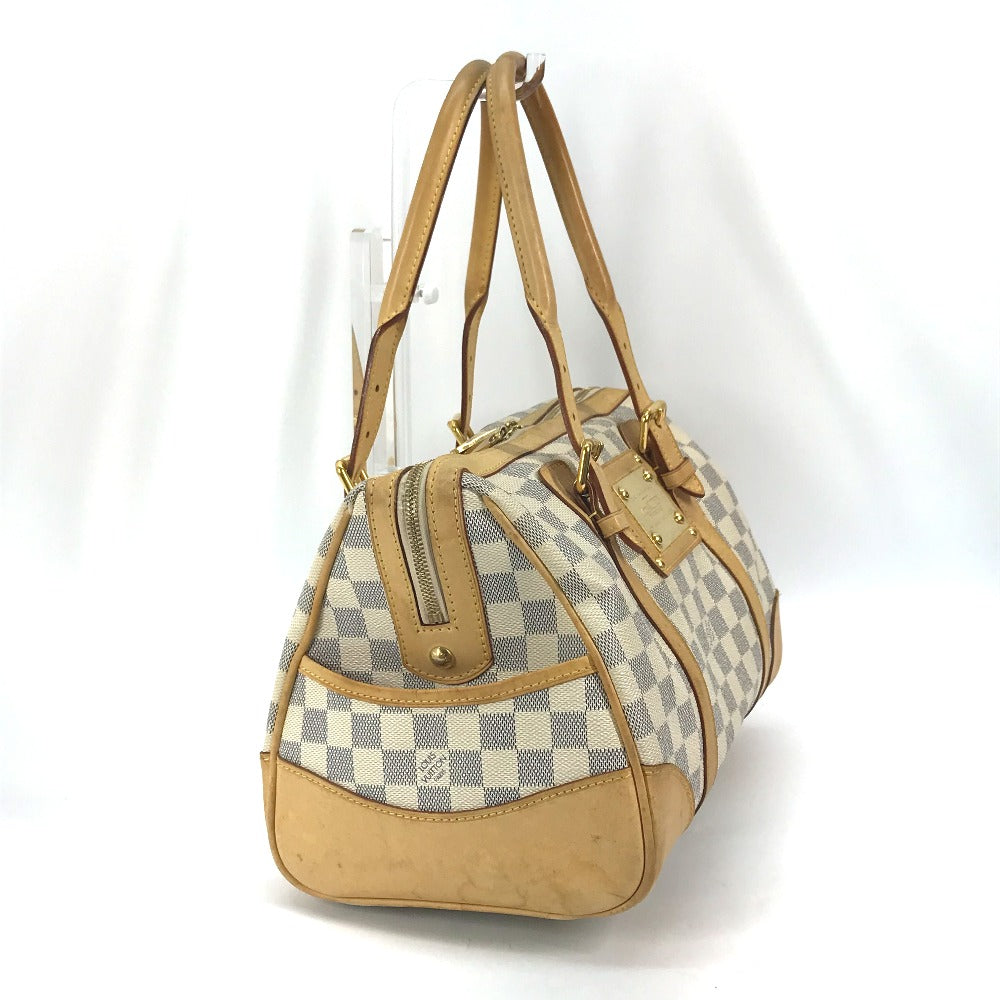 LOUIS VUITTON Handbag Damier Azur Canvas white Damier Azur Berkeley PM Women