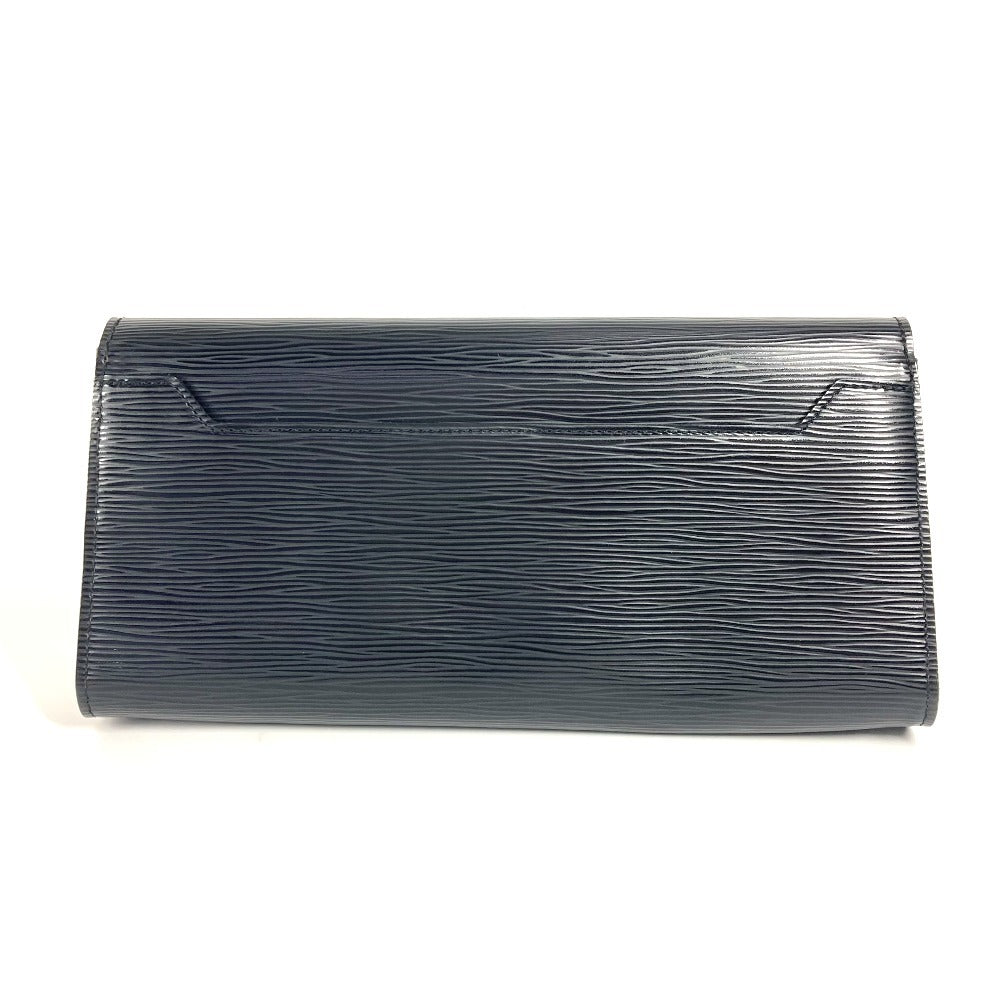 LOUIS VUITTON Shoulder Bag Epi Leather black Epi Pochette Sevigne Women