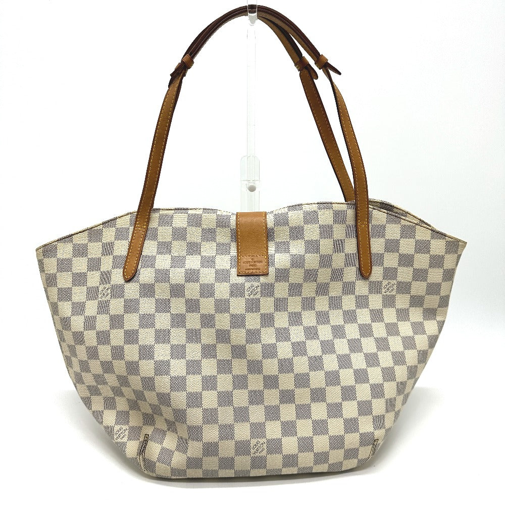 LOUIS VUITTON Shoulder Bag Damier Azur Canvas white Damier Azur Salina PM Women