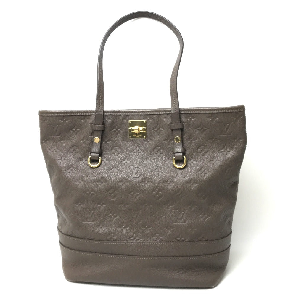 LOUIS VUITTON Tote Bag Monogram Ann Platt Leather Brown Monogram Ann Platt Citadine PM Women
