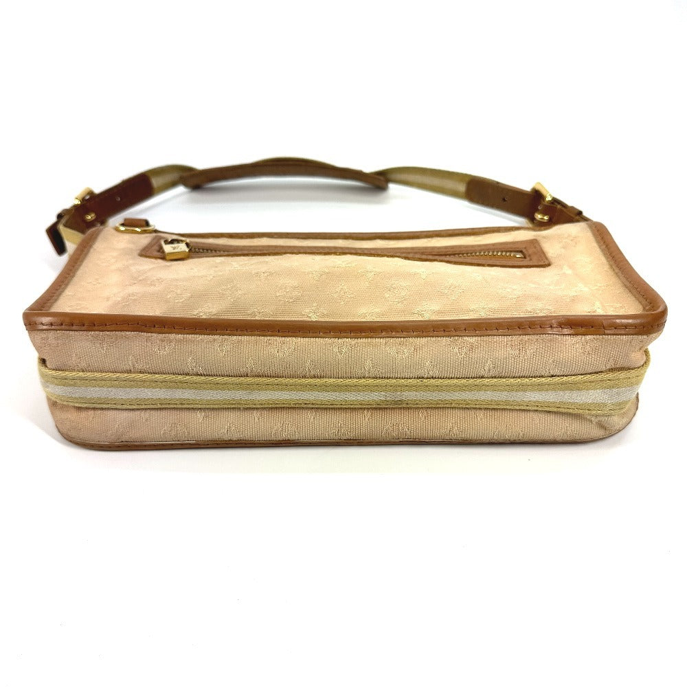 LOUIS VUITTON Shoulder Bag Monogram mini canvas beige Monogram mini Pochette Catrain