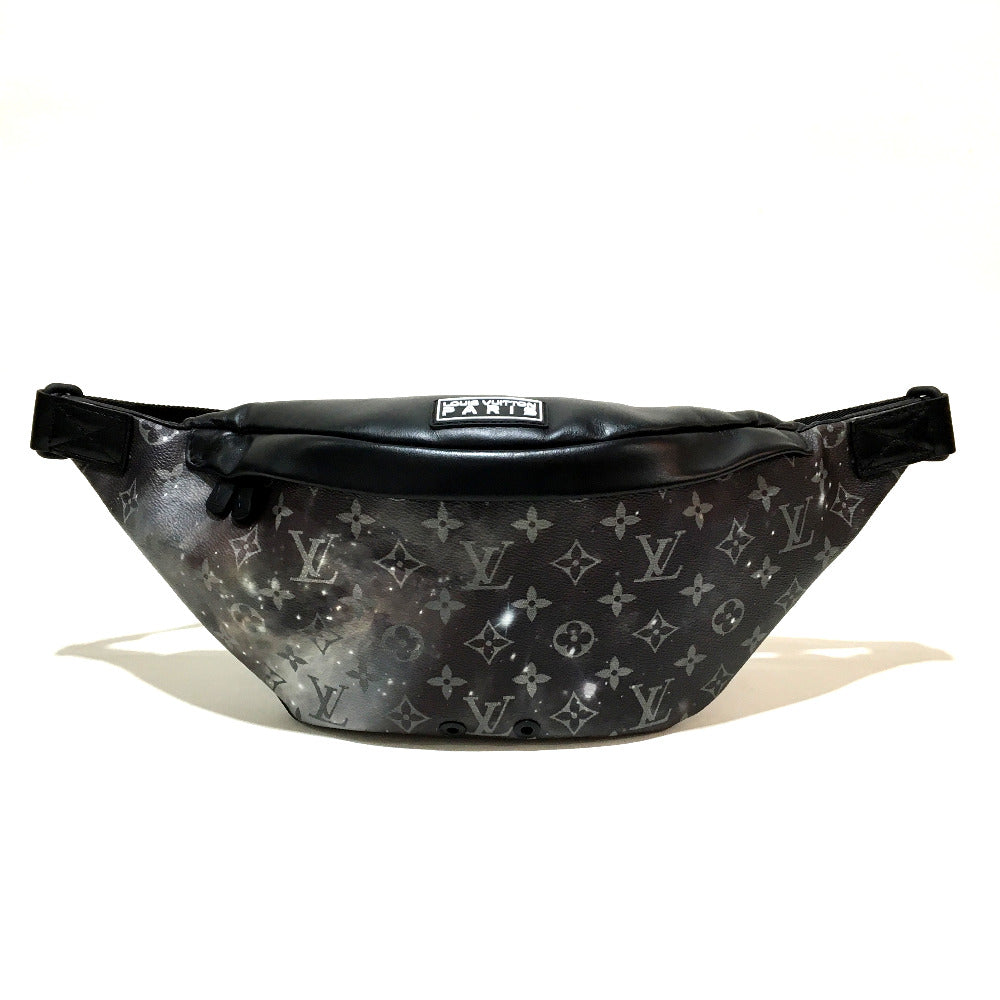 LOUIS VUITTON Sling bag Ｍ44444 Monogram Galaxy Canvas, Leather Silverx black Monogram Galaxy Discovery Bum Bag