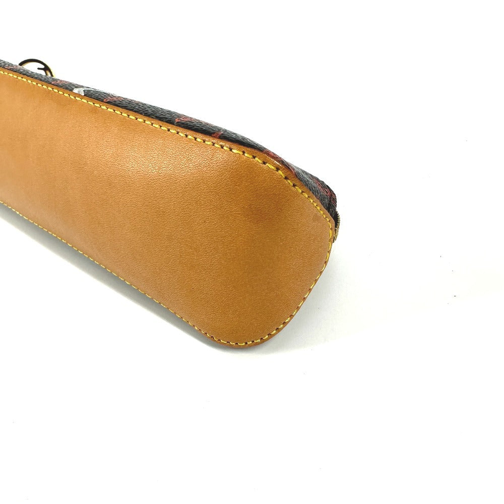 LOUIS VUITTON pencil case Monogram canvas Brown Monogram Catgram Cat Truth Elizabet Women