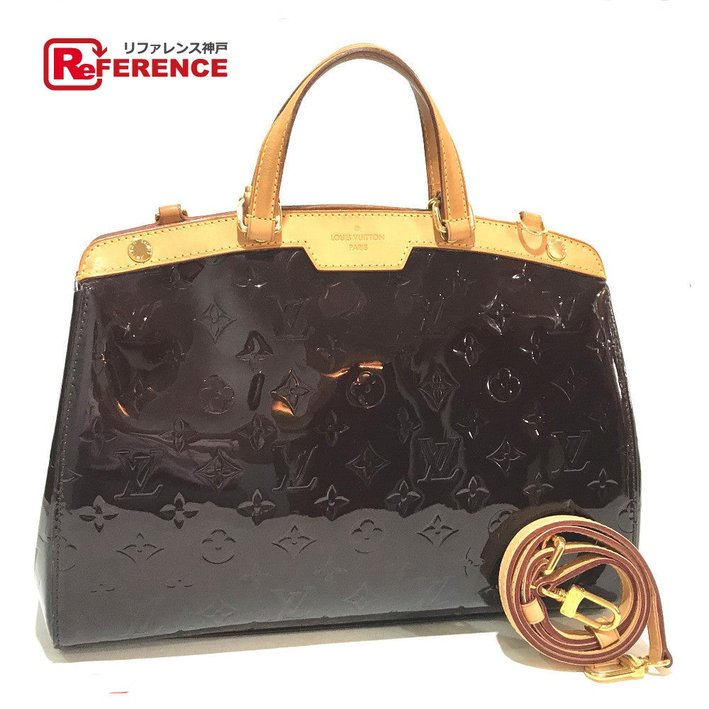 LOUIS VUITTON Handbag Monogram Vernis Terre Domble Monogram Vernis Blair MM
