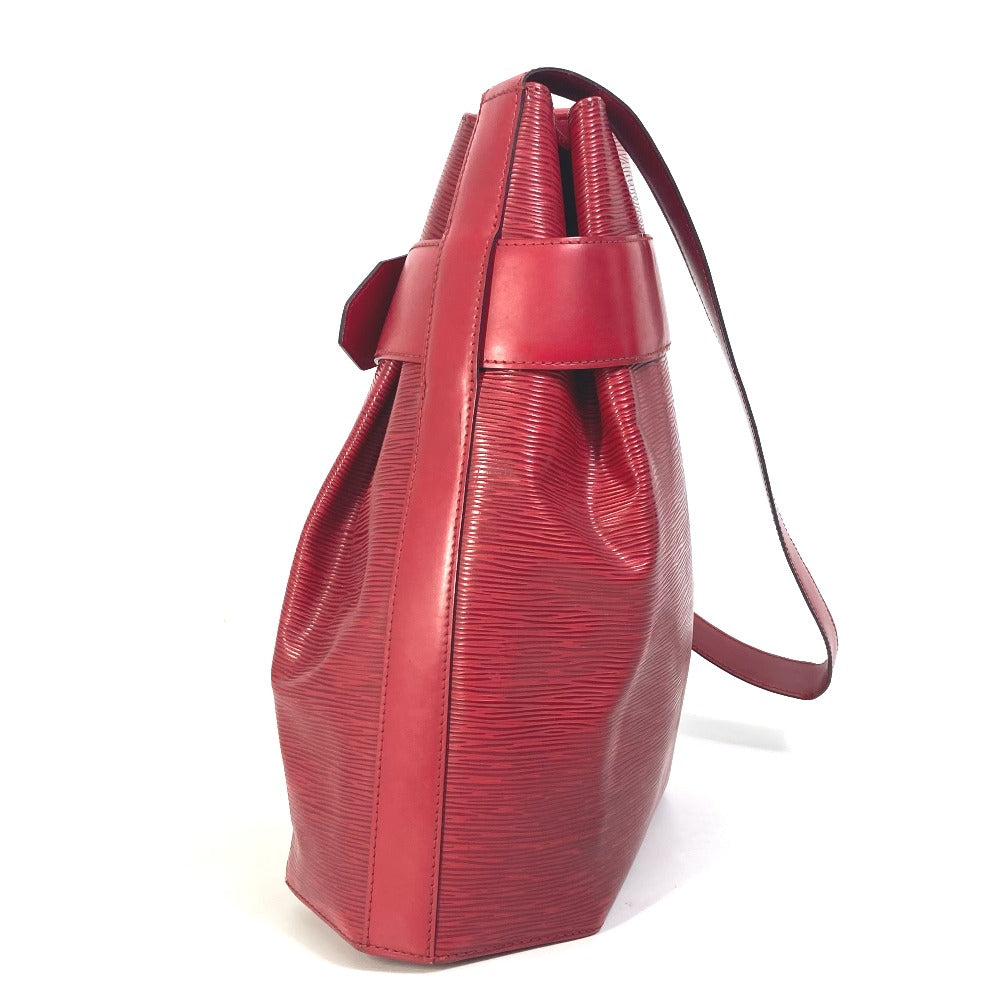 LOUIS VUITTON Shoulder Bag Epi Leather Red Epi Sack de Paul Women