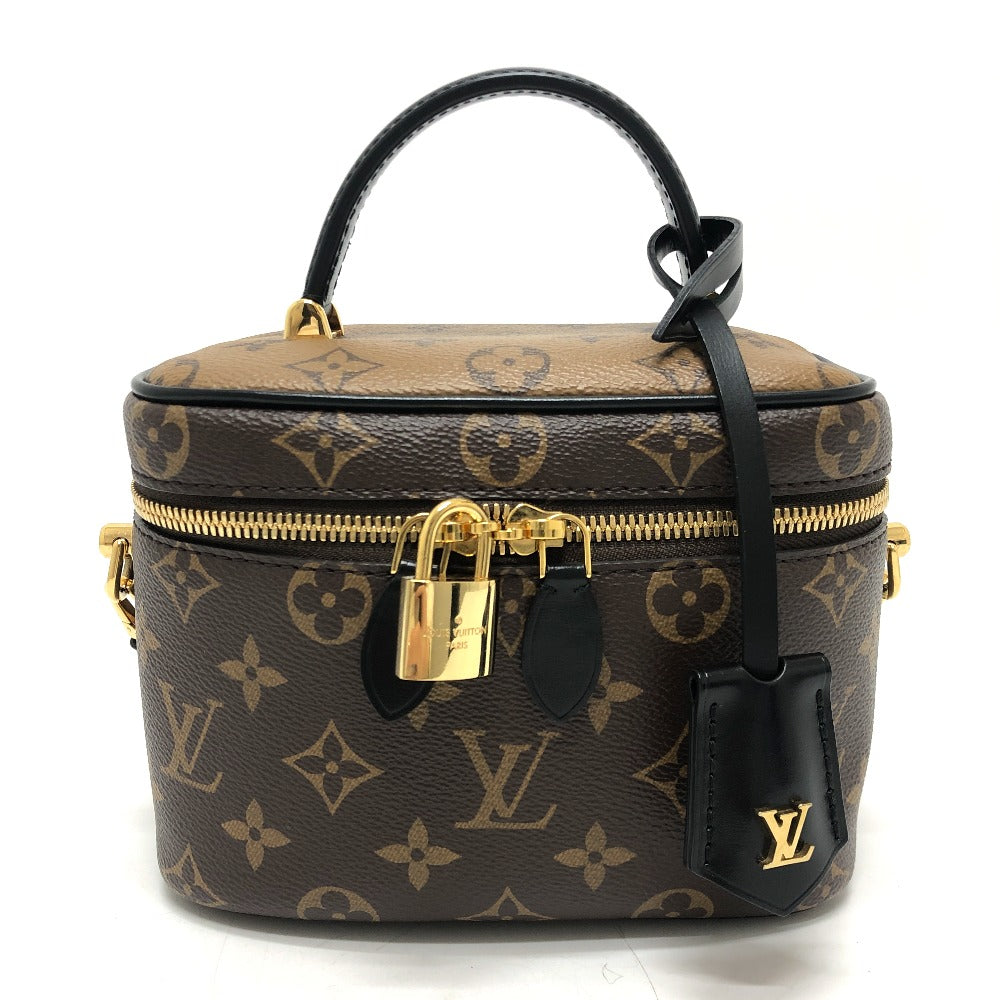 LOUIS VUITTON Handbag Monogram reverse canvas Brown Vanity NV PM
