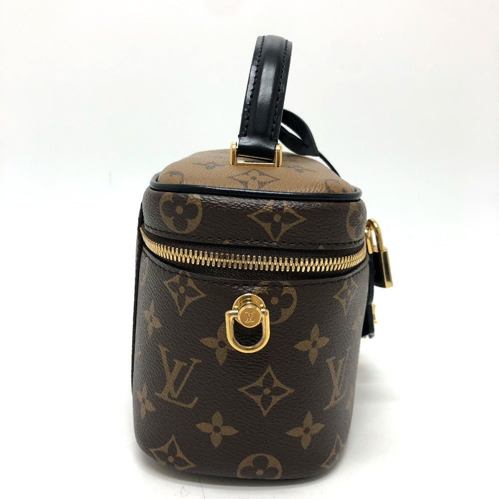 LOUIS VUITTON Handbag Monogram reverse canvas Brown Vanity NV PM