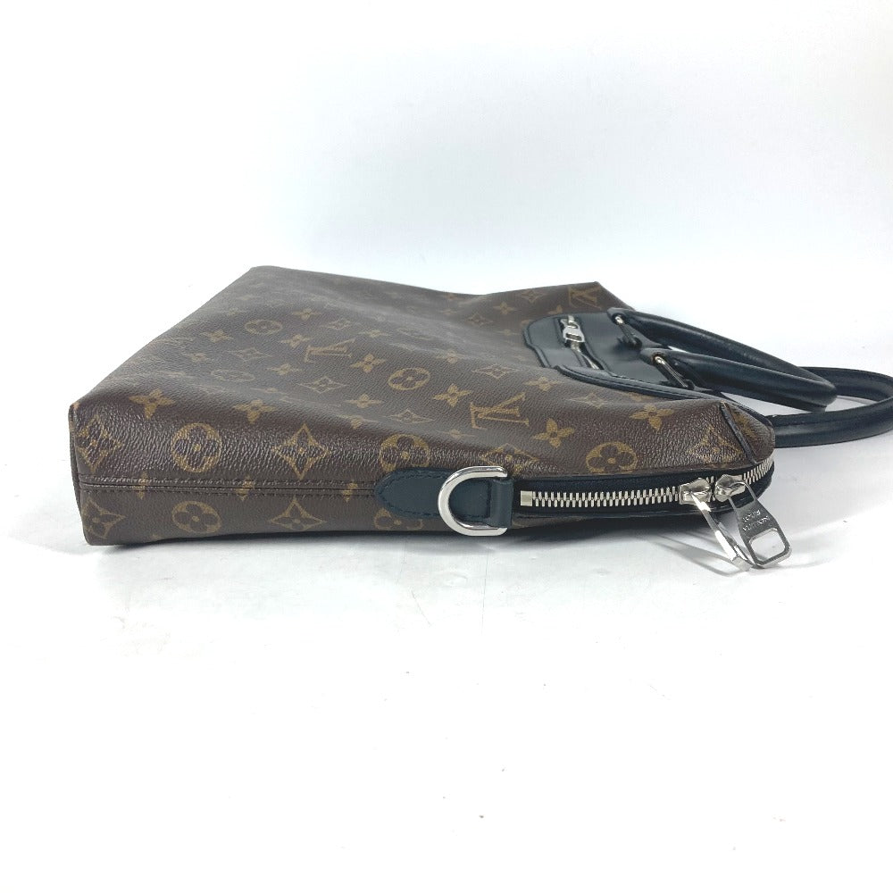 LOUIS VUITTON Business bag Monogram macacer canvas Brown Monogram macacer Porto Documan Jule PDJ