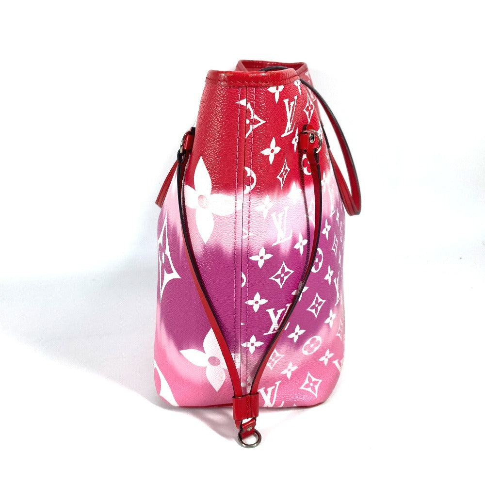 LOUIS VUITTON Tote Bag Monogram canvas Red Monogram Escal Neverfull MM Women