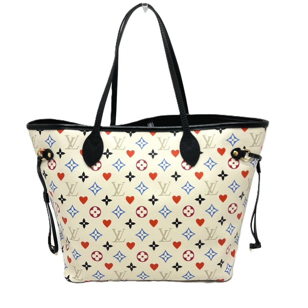LOUIS VUITTON Tote Bag canvas multicolor Game on monogram Neverfull MM