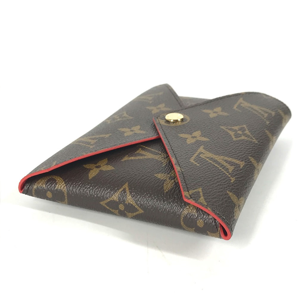LOUIS VUITTON Clutch bag Monogram canvas Brown Monogram Pochette Kirigami Women