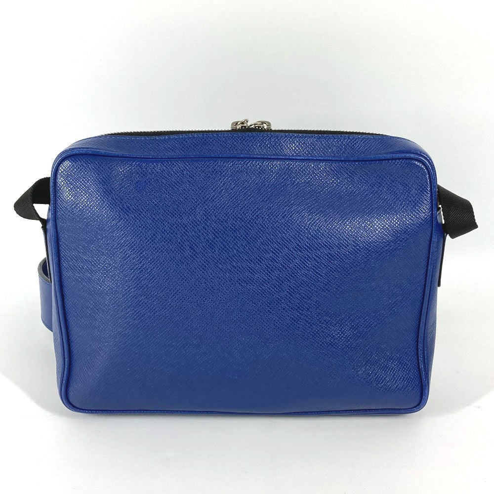 LOUIS VUITTON Shoulder Bag Taiga Leather blue Taiga Outdoor messenger PM unisex(Unisex)