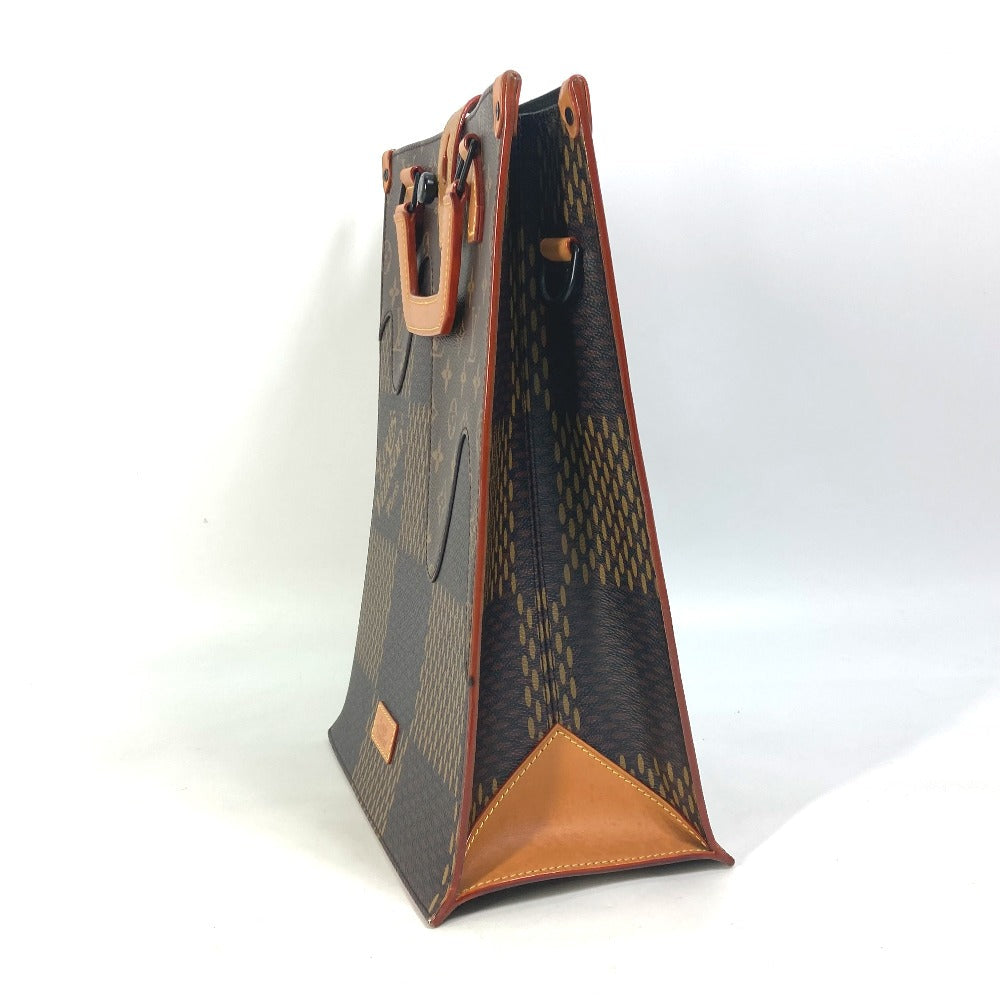 LOUIS VUITTON Tote Bag Damier canvas Brown Damier Giant NIGO collaboration Mini tote mens