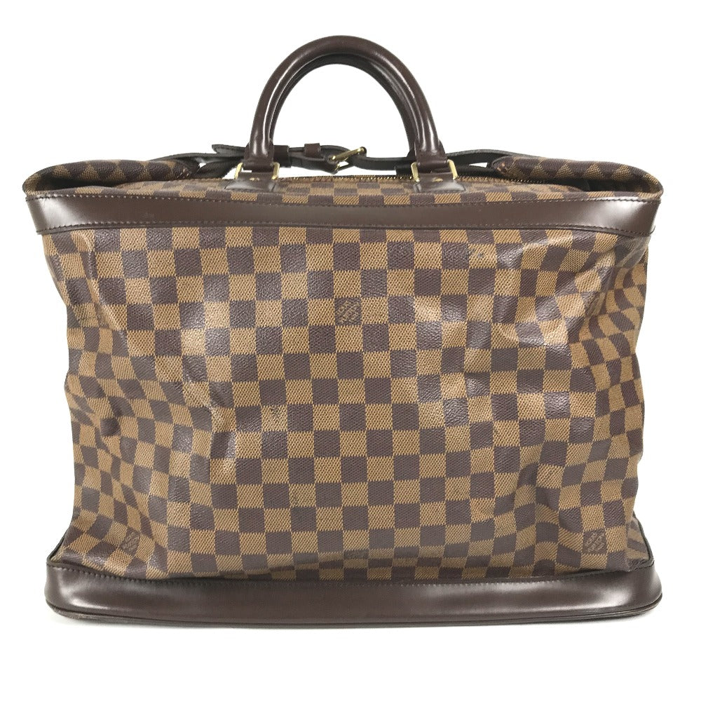 LOUIS VUITTON Boston Duffel bag Damier canvas Brown Damier Grimo 45 unisex(Unisex)
