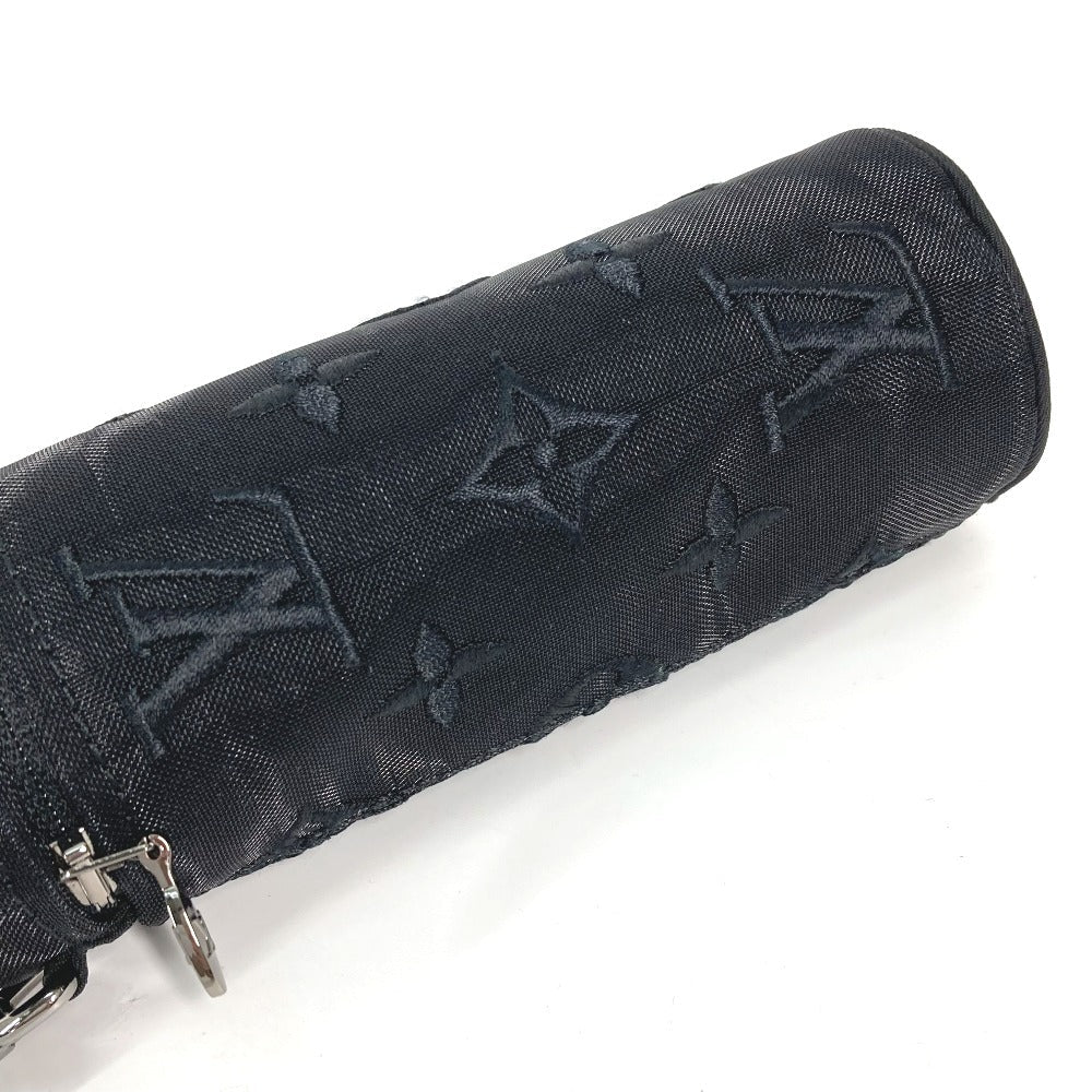 LOUIS VUITTON Pouch Cotton, Polyester black monogram mesh Pouch only