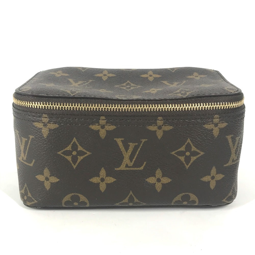LOUIS VUITTON Pouch Monogram canvas Brown Monogram Cube de Langemont PM Women