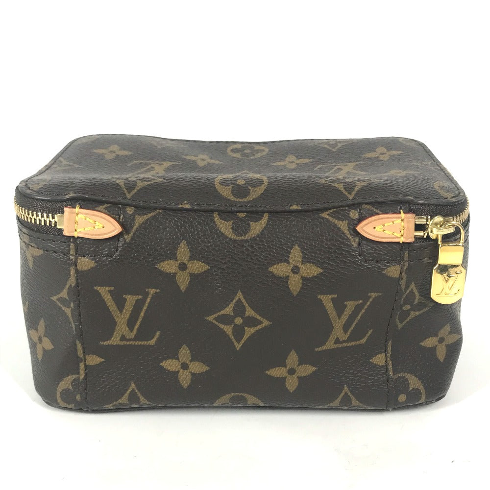 LOUIS VUITTON Pouch Monogram canvas Brown Monogram Cube de Langemont PM Women