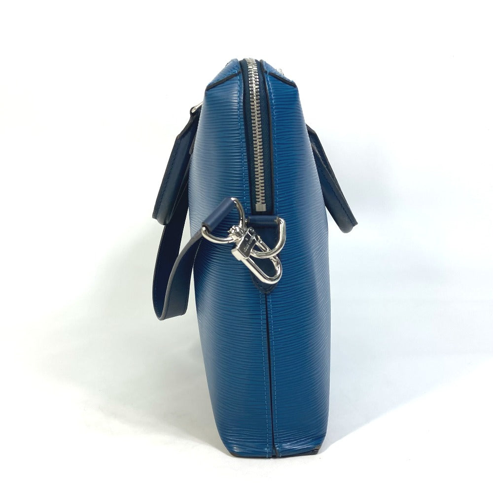 LOUIS VUITTON Business bag M51700 Epi Leather blue Porto documan Jules PDJ Handbag mens