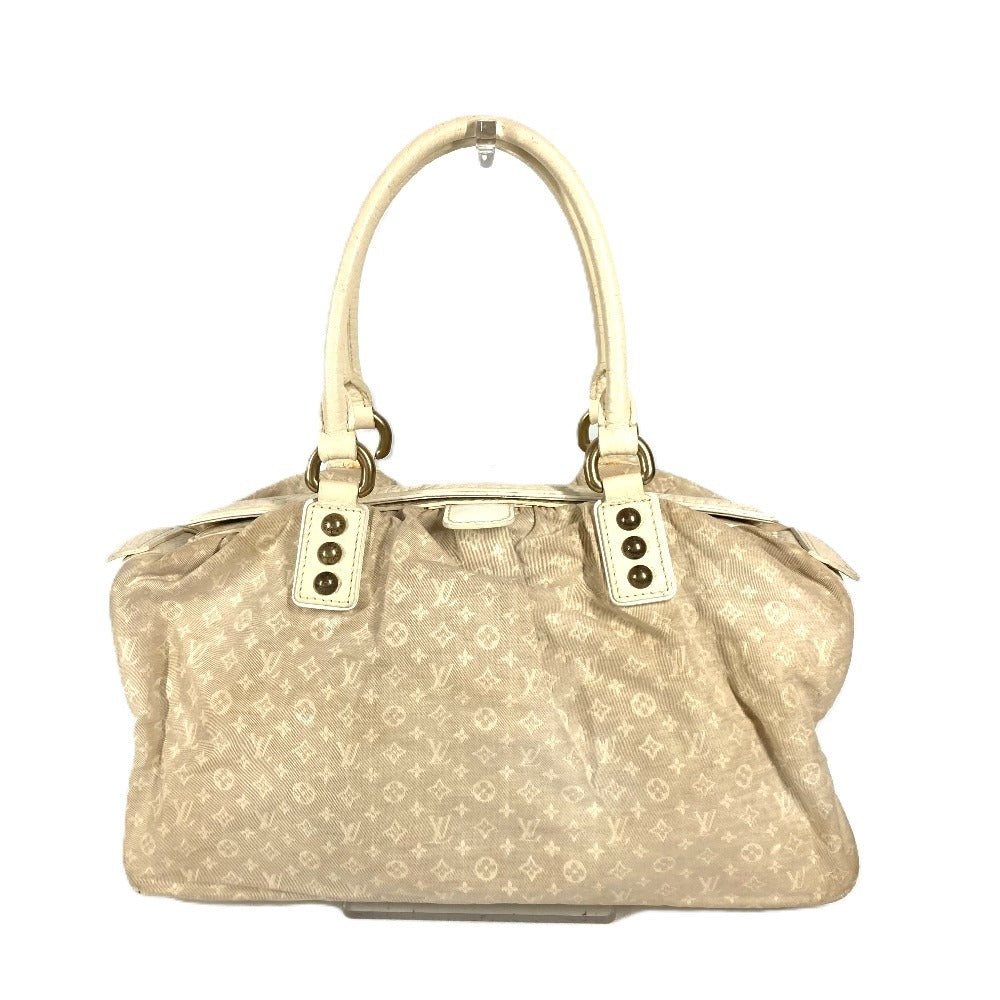 LOUIS VUITTON Handbag Monogram mini canvas beige Monogram mini Trapeze GM Women