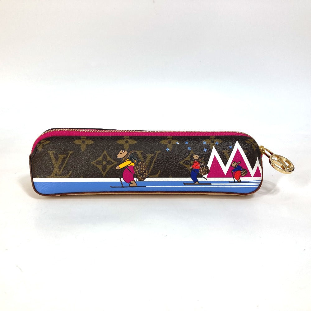 LOUIS VUITTON pencil case Monogram canvas Brown Monogram Truth Elizabeth Women