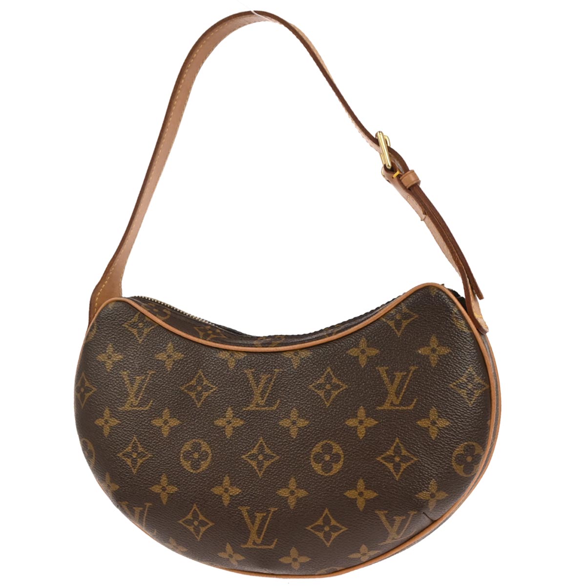 Louis Vuitton 2003 Monogram Pochette Croissant Handbag M51510
