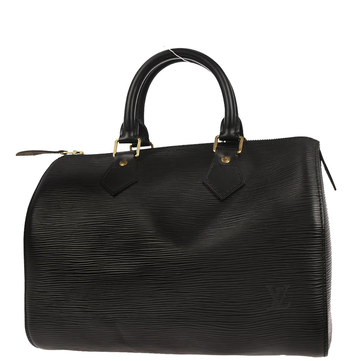 Louis Vuitton 1996 Black Epi 25 Handbag M43012