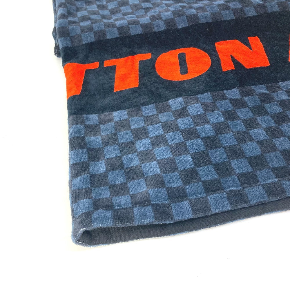 LOUIS VUITTON towel cotton Navy Damier Cobalt Dorado Bandamiye Cobalt Lace unisex(Unisex)