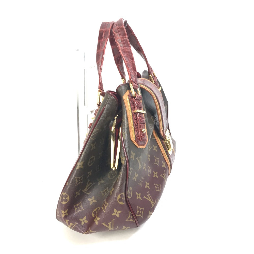 LOUIS VUITTON Shoulder Bag canvas Red Monogram Mirage Greet Purse Women