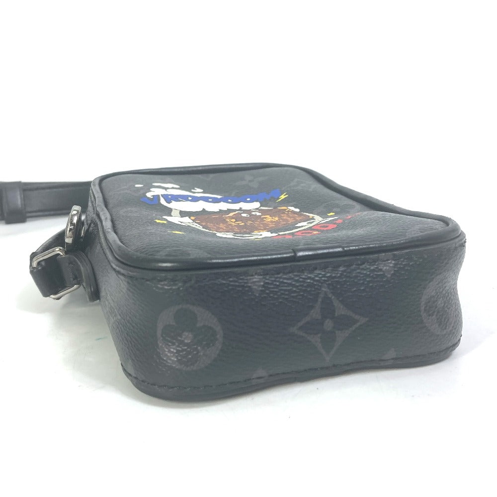 Elegant Women's Shoulder Bag | LOUIS VUITTON Shoulder Bag Monogram Eclipse Canvas black Monogram Eclipse DanubePPM mens