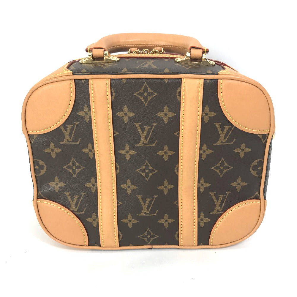 LOUIS VUITTON Boston Duffel bag Monogram canvas Brown Monogram Crossbody Chain Varisette PM Women