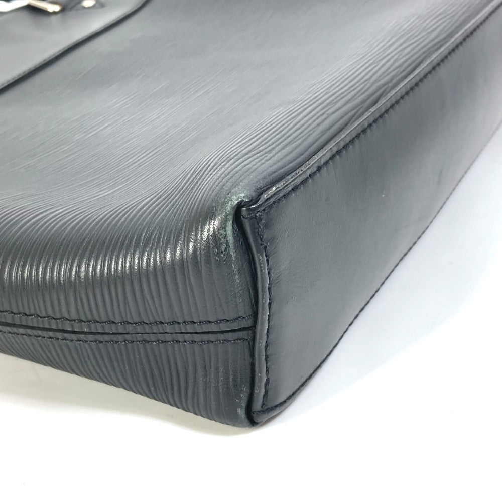 LOUIS VUITTON Business bag N50163 Epi Leather black Epi Porto Documan Jule PDJ mens