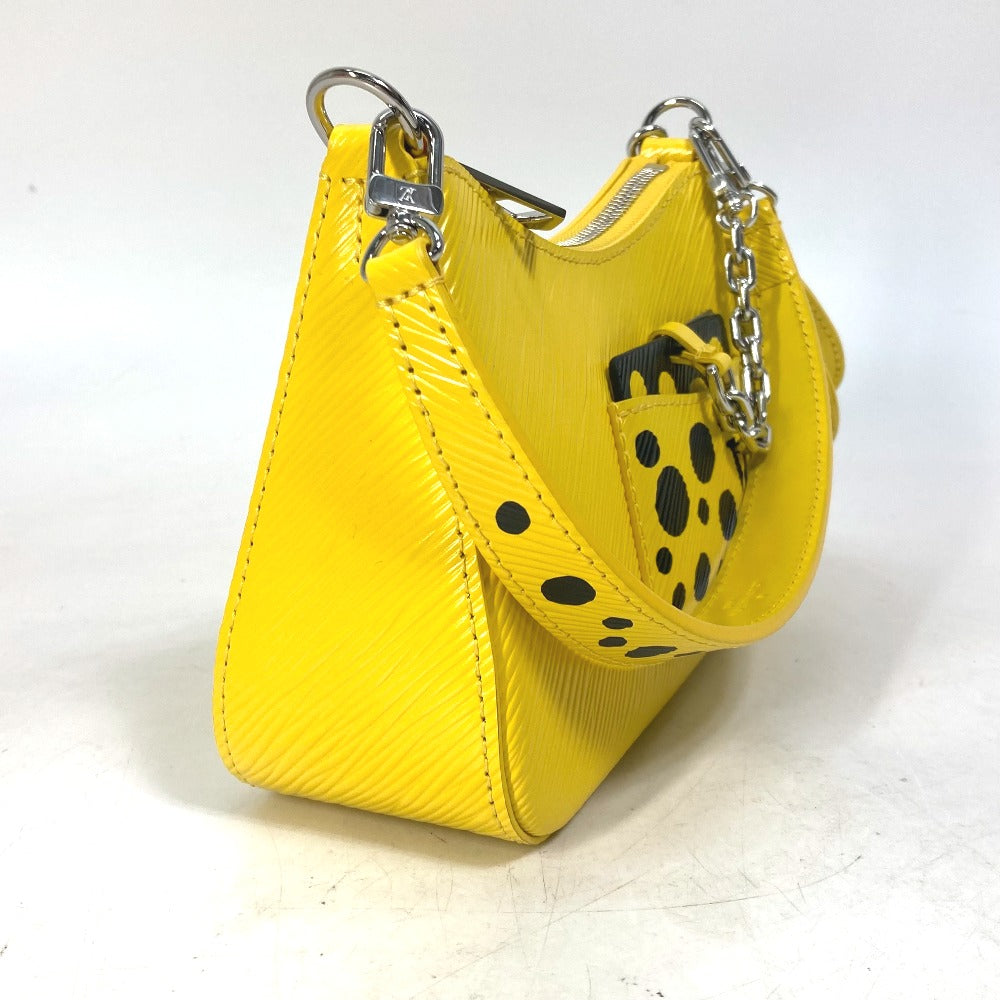 LOUIS VUITTON Handbag M21702 Epi Leather yellow Kusama Yayoi Collaboration LVxYK Malelini Women