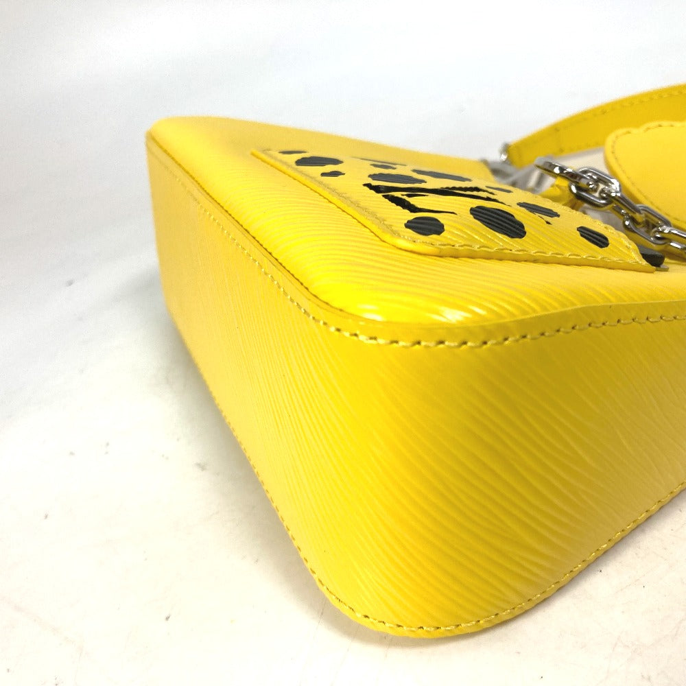 LOUIS VUITTON Handbag M21702 Epi Leather yellow Kusama Yayoi Collaboration LVxYK Malelini Women