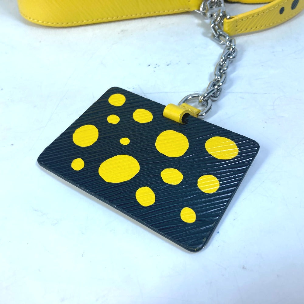 LOUIS VUITTON Handbag M21702 Epi Leather yellow Kusama Yayoi Collaboration LVxYK Malelini Women