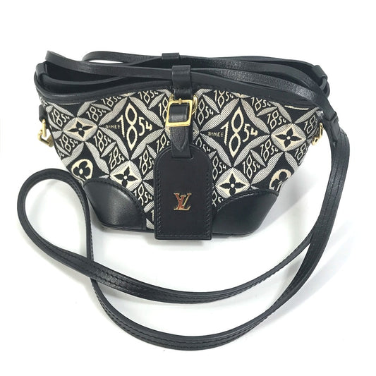 LOUIS VUITTON Shoulder Bag Jacquard black Monogram Noe Peirce Women